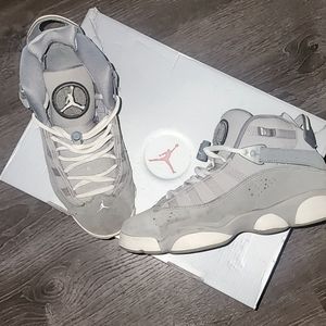 Air Jordan 6 Rings 5.5Y or 7 women